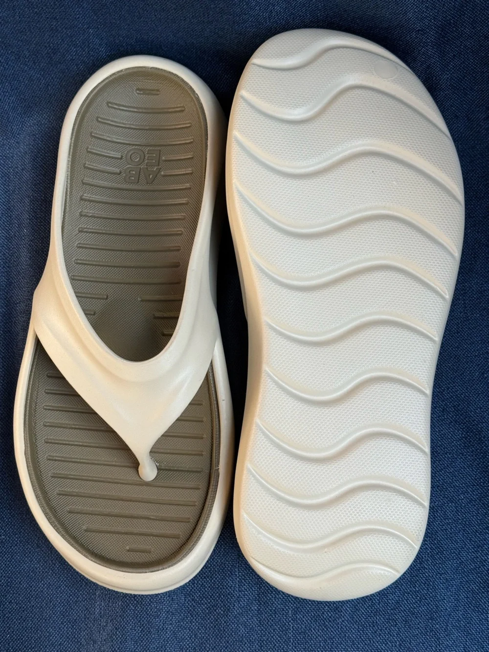 Size 13 - ABEO Galaxy Metatarsal Recovery Sandals Mens Desert Sand Flaw